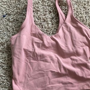 Pink Lululemon align tank
